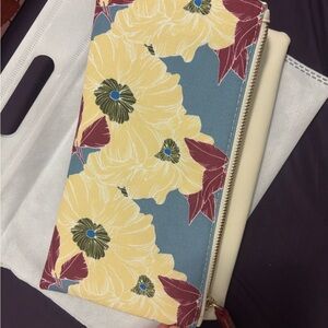 Rachel Pally reversible clutch purse.